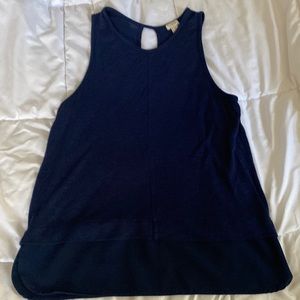 JCrew Factory Navy Blue Tank